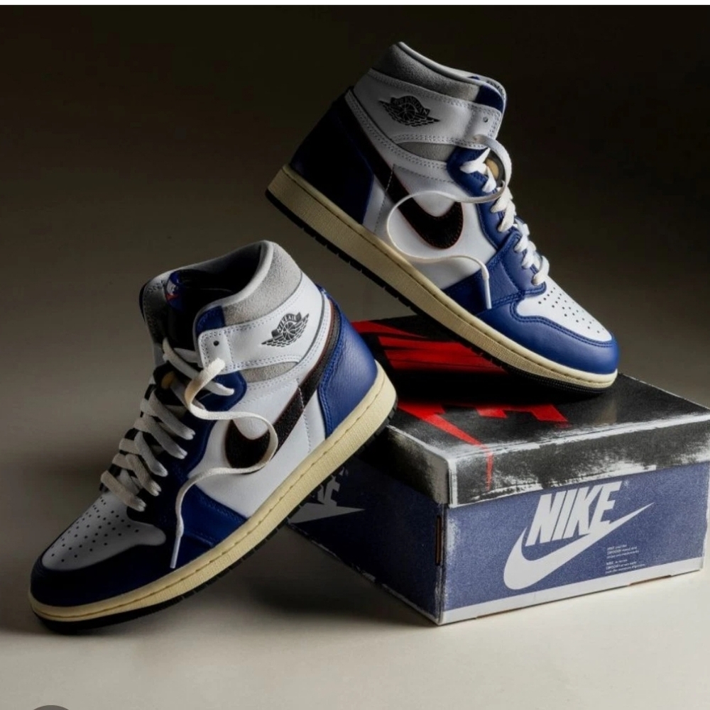 Nike Air Jordan 1 Retro High OG Rare Air Deep Royal Blue Youth/Women